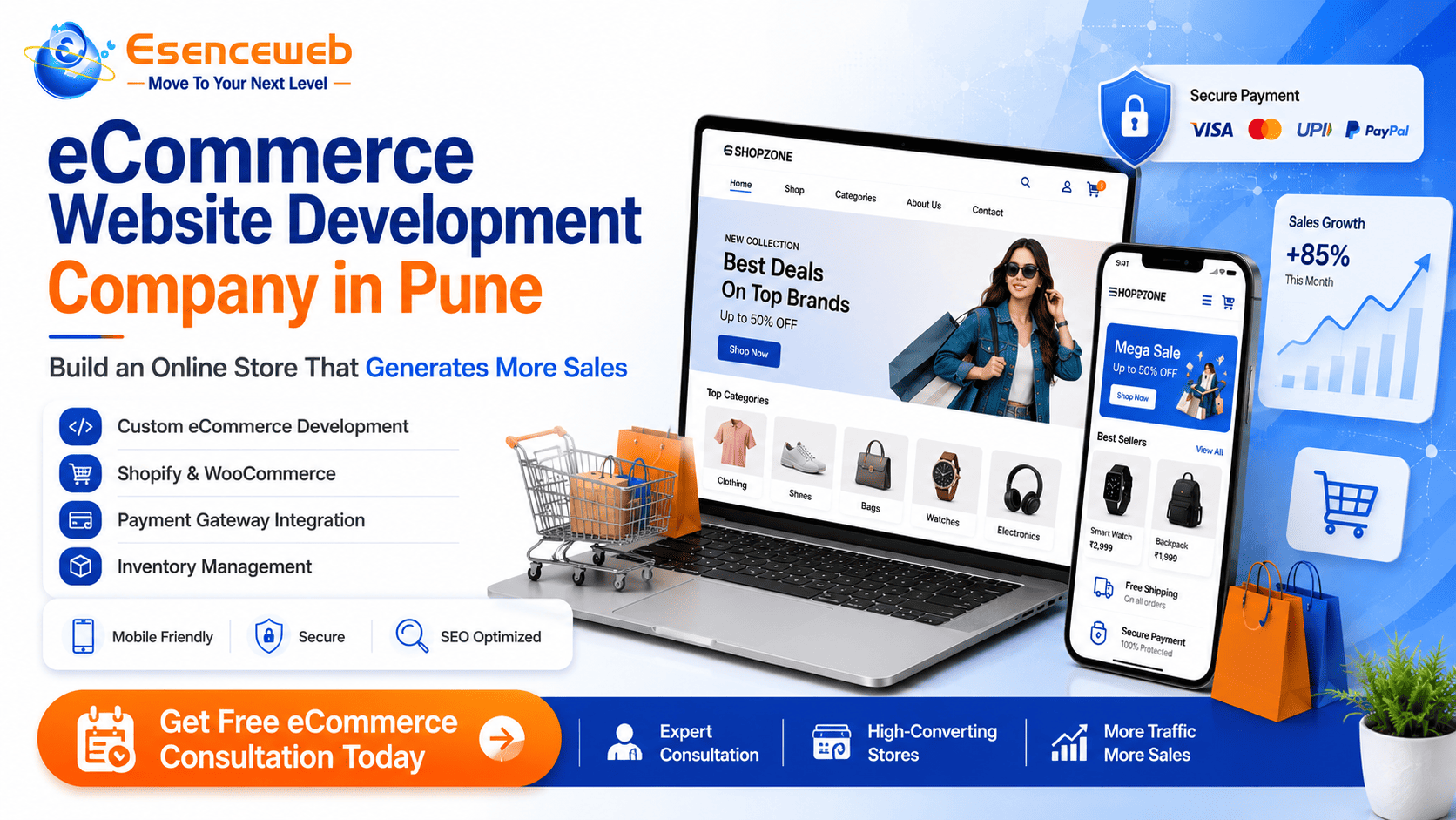 ECommerce Website Development Company In Pune